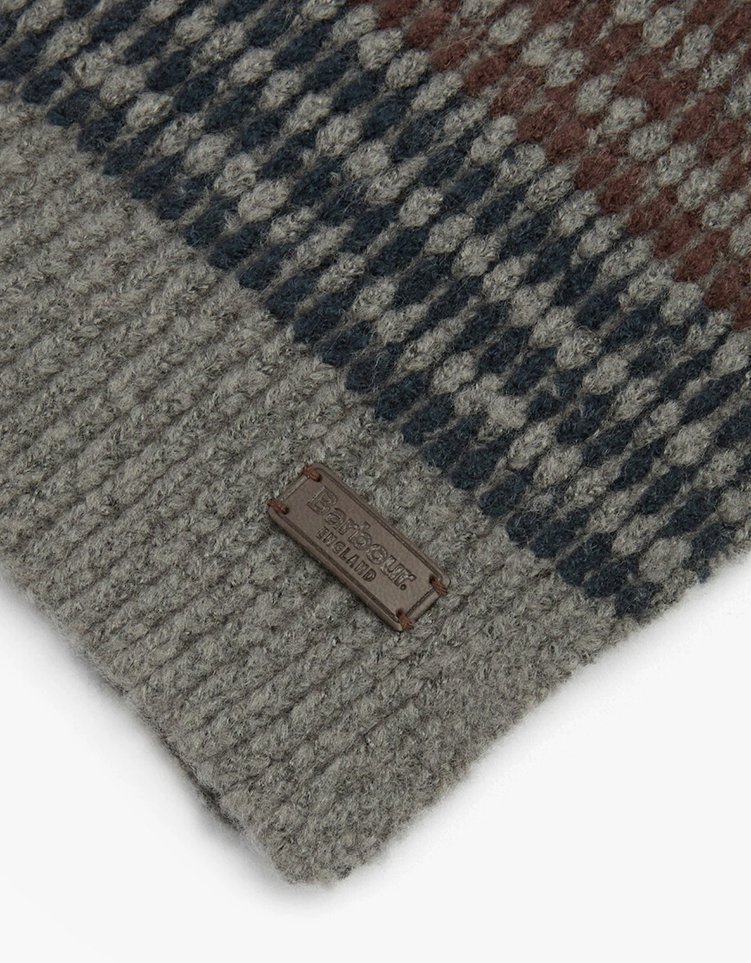 BRANTON BEANIE & SCARF Mens Gift Set Midnight Oak