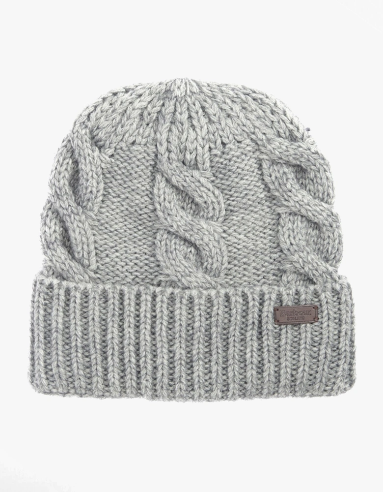 JESMOND BEANIE AND SCARF Gift Set Mens Mid Grey