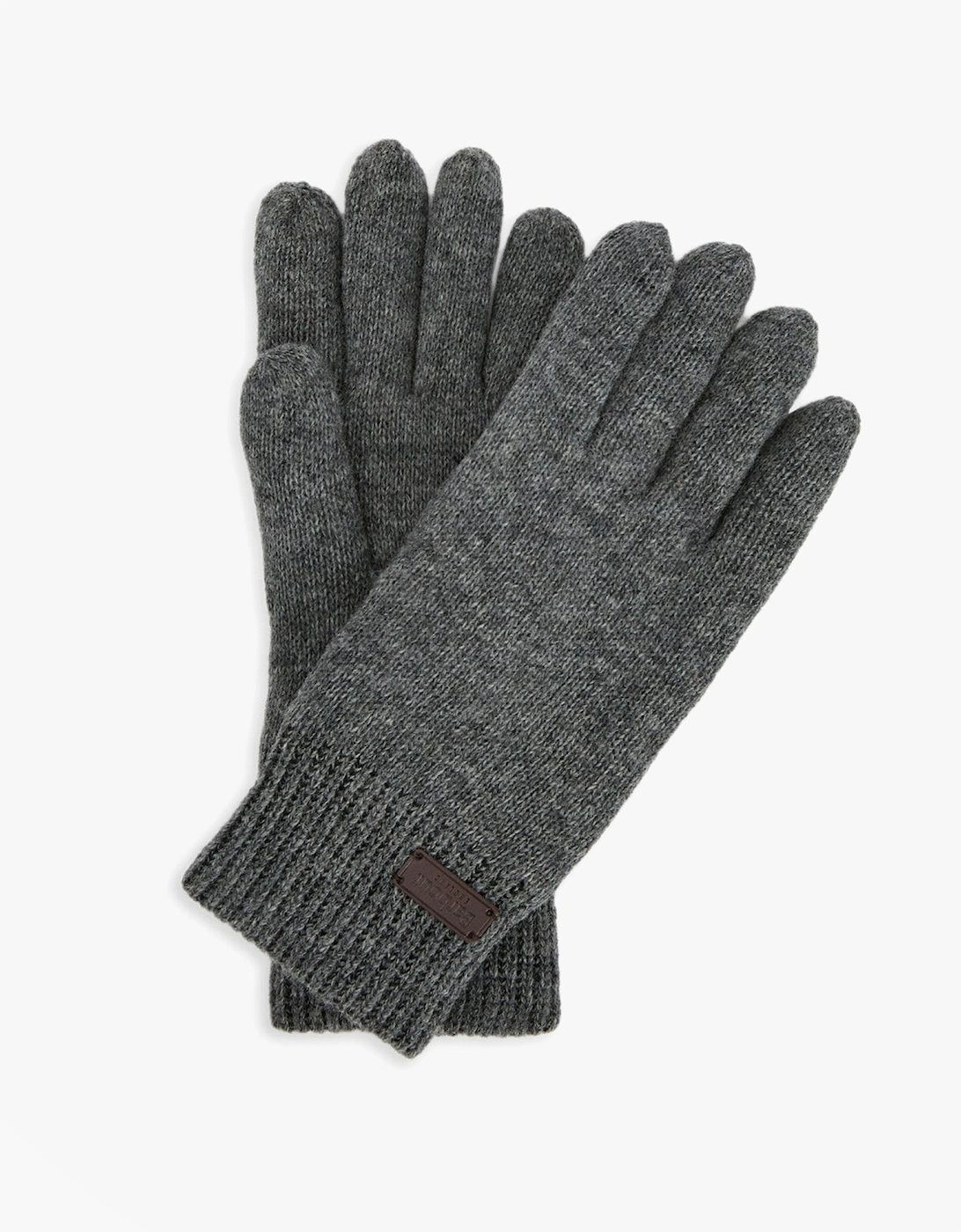 CARLTON Mens Wool Gloves Grey