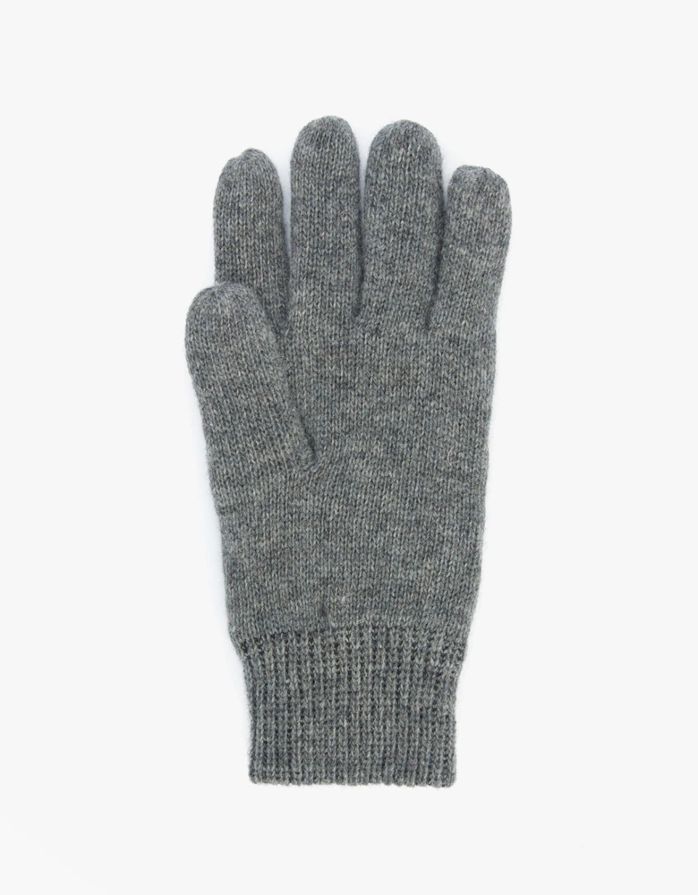 CARLTON Mens Wool Gloves Grey