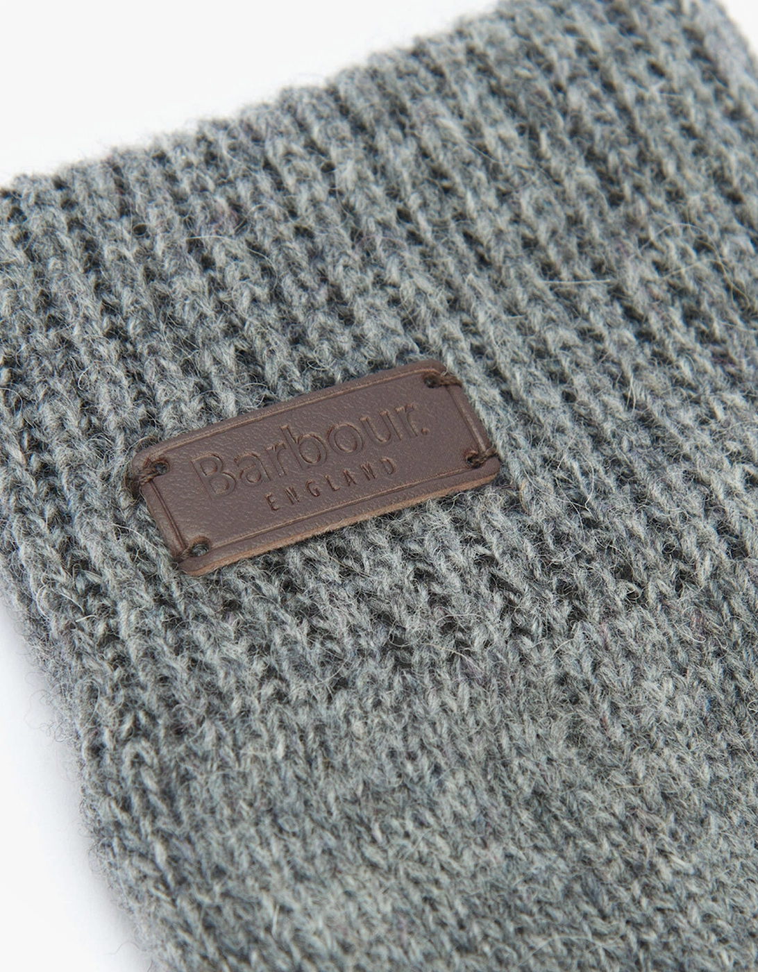 CARLTON Mens Wool Gloves Grey