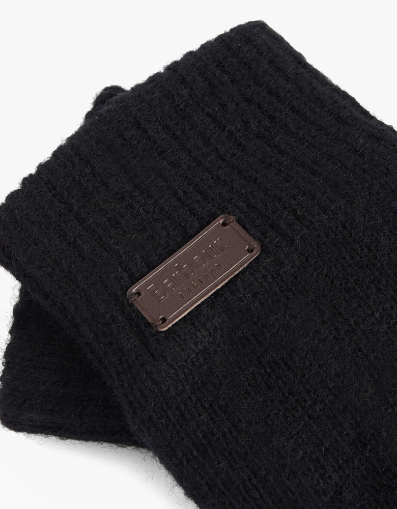 CARLTON Mens Wool Gloves Black