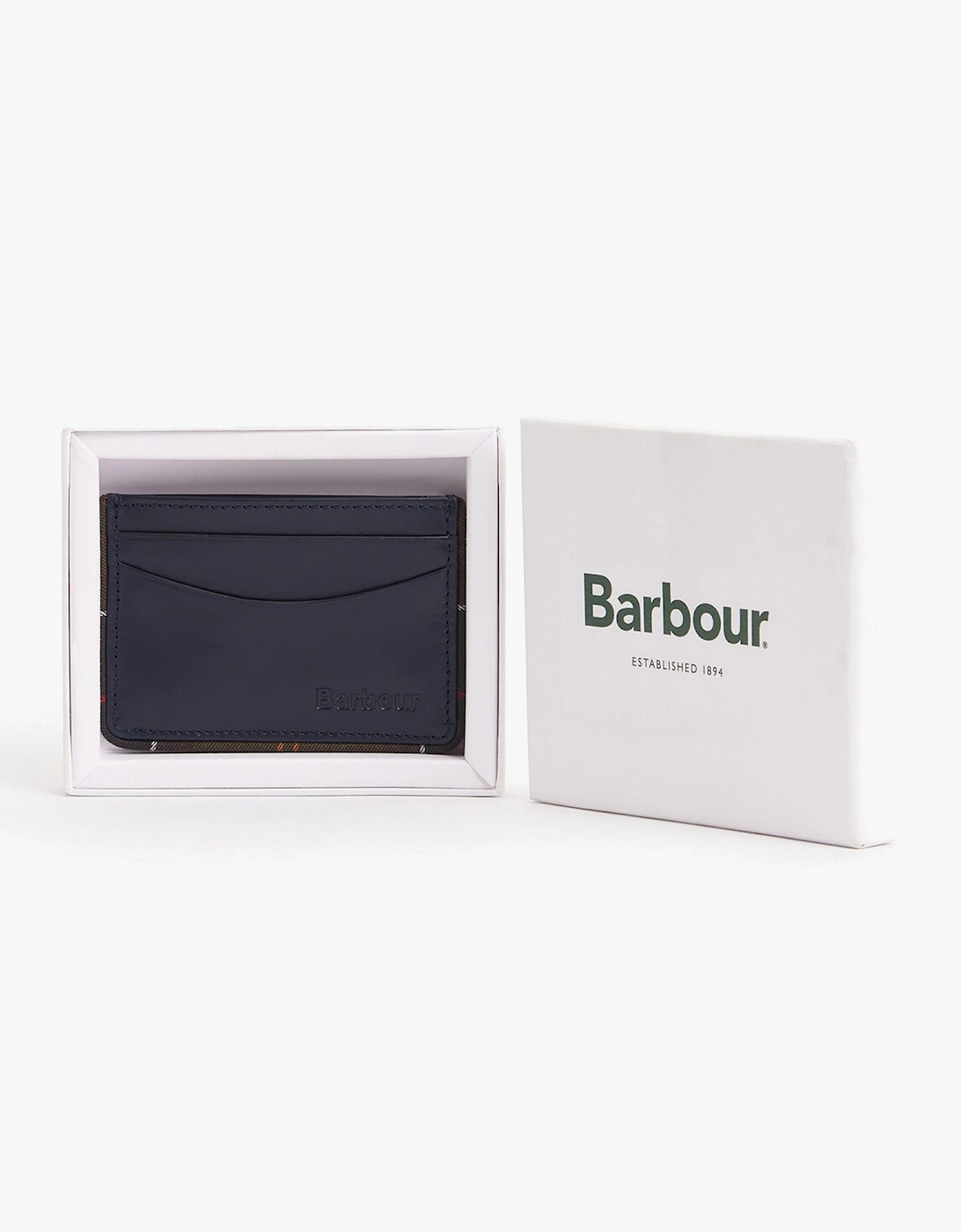 CHATTON LEATHER Mens Card Holder Navy/Classic