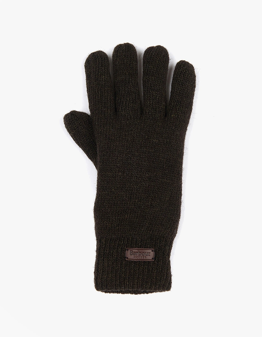 CARLTON Mens Wool Gloves Dark Green