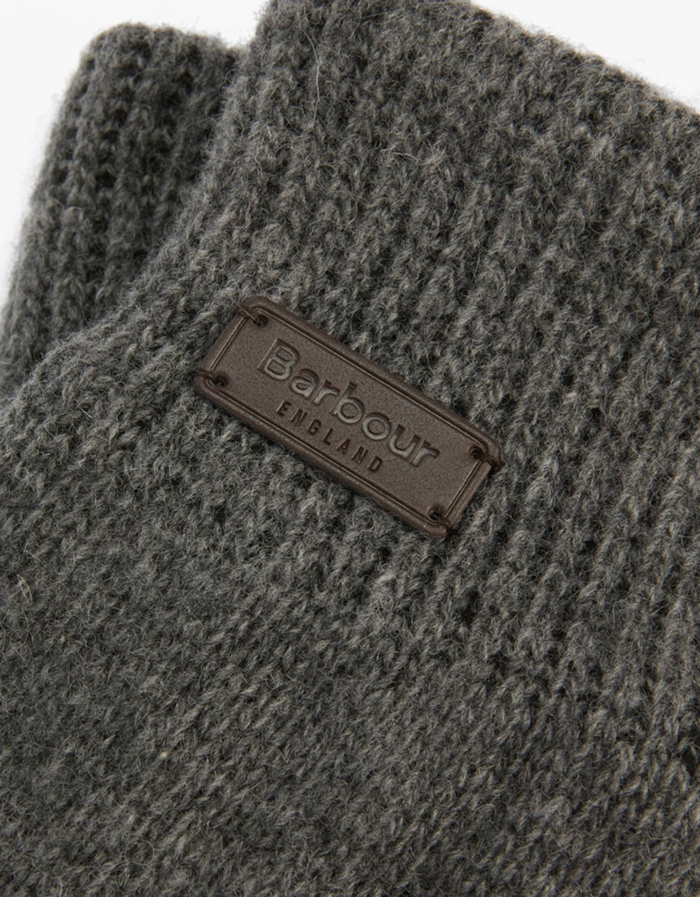 CARLTON BEANIE & GLOVES Mens Gift Set Grey