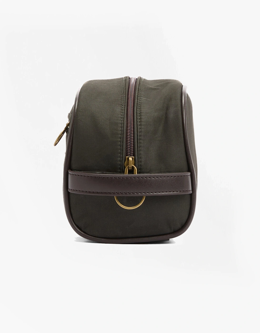 WAXED Mens Washbag Olive/Beacon