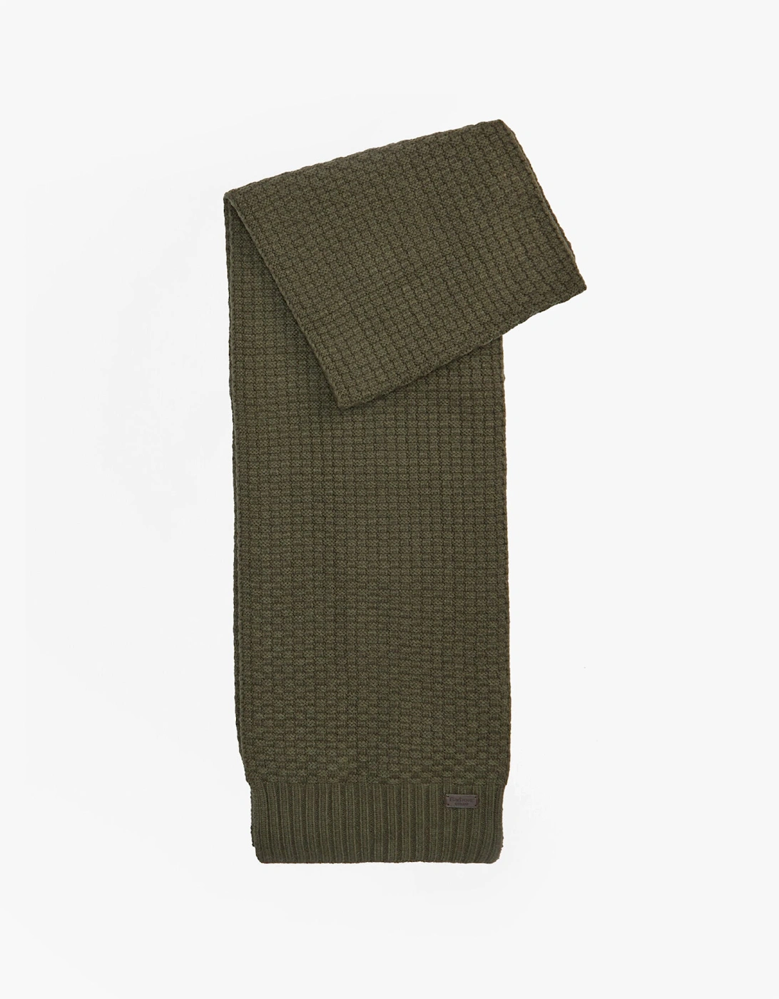 RAMSIDE BEANIE AND SCARF Mens Gift Set Dark Olive