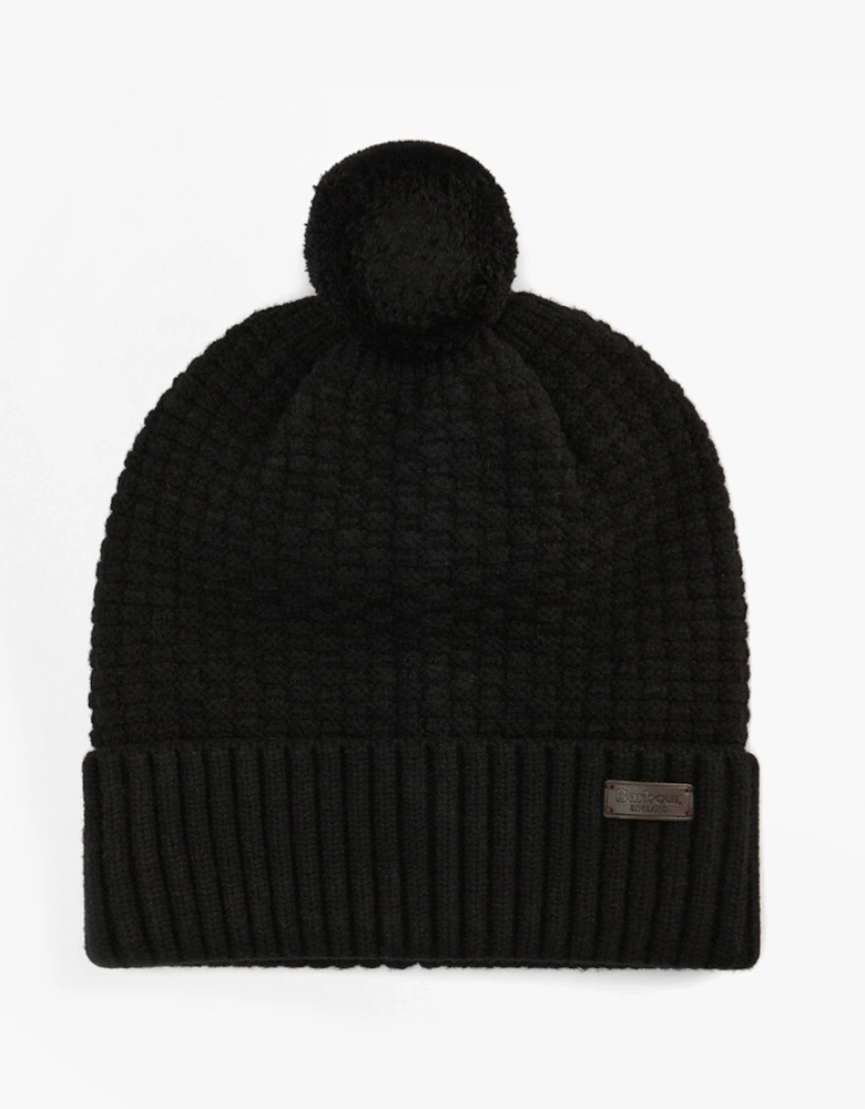 RAMSIDE BEANIE AND SCARF Mens Gift Set Black