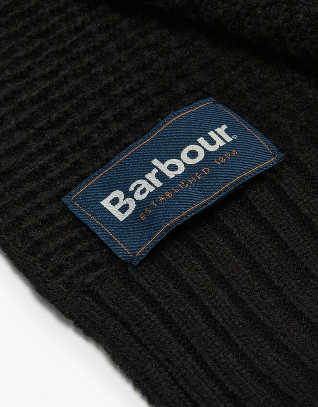 RAMSIDE BEANIE AND SCARF Mens Gift Set Black