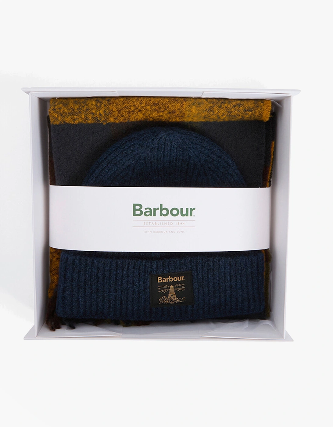 WESTERDALE BEANIE & SCARF Mens Gift Set Classic