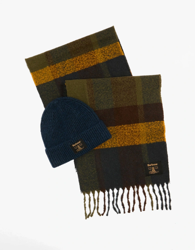 WESTERDALE BEANIE & SCARF Mens Gift Set Classic