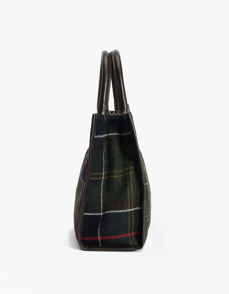 BARRHILL TARTAN Womens Tote Bag Classic Tartan