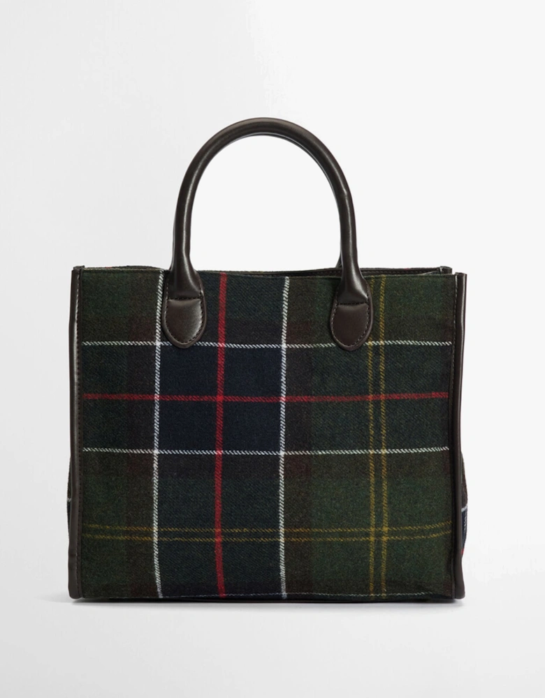 BARRHILL TARTAN Womens Tote Bag Classic Tartan