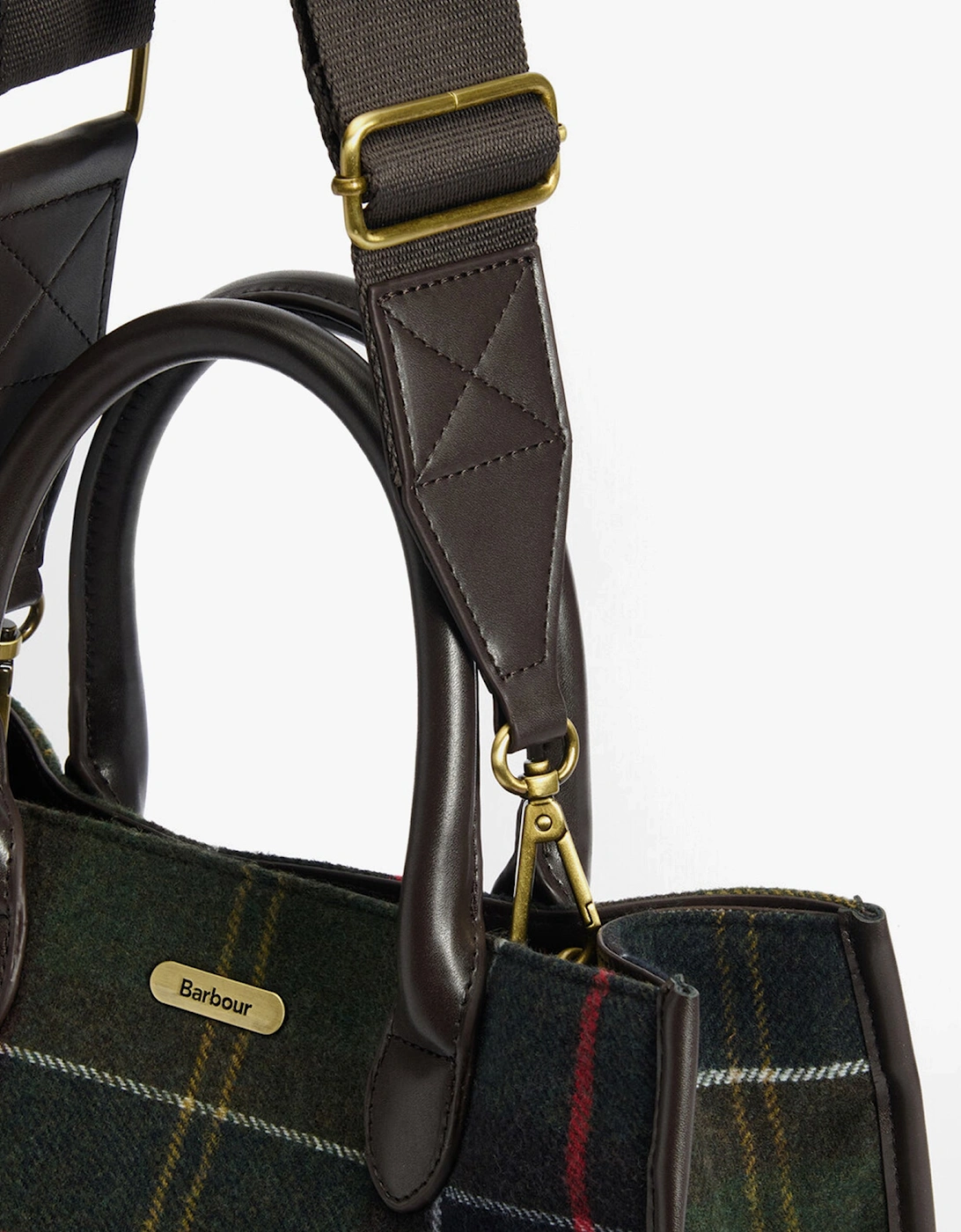 BARRHILL TARTAN Womens Tote Bag Classic Tartan