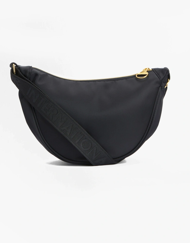 QUALIFY Womens Sling Bag Black
