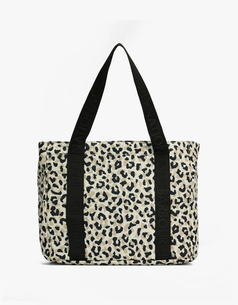 BOULEVARD Tote Bag Womens Jasmine Leopard