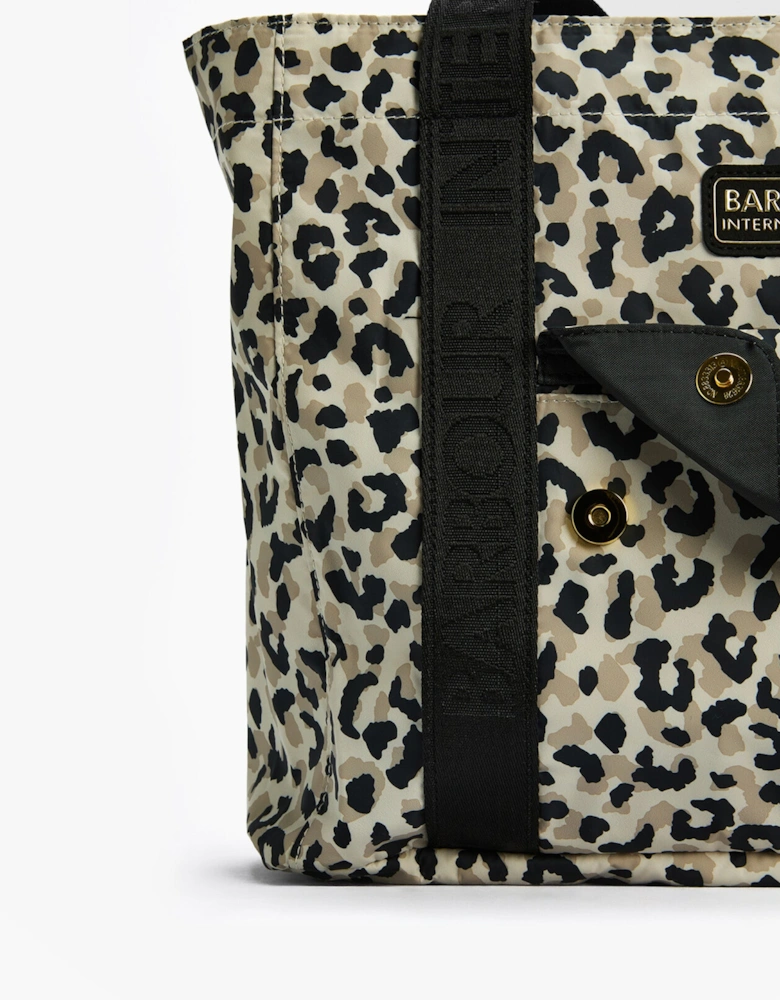 BOULEVARD Tote Bag Womens Jasmine Leopard