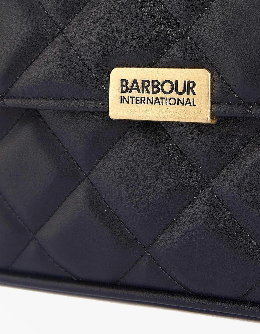 QUILTED SOHO Womens Crossbody Bag Black