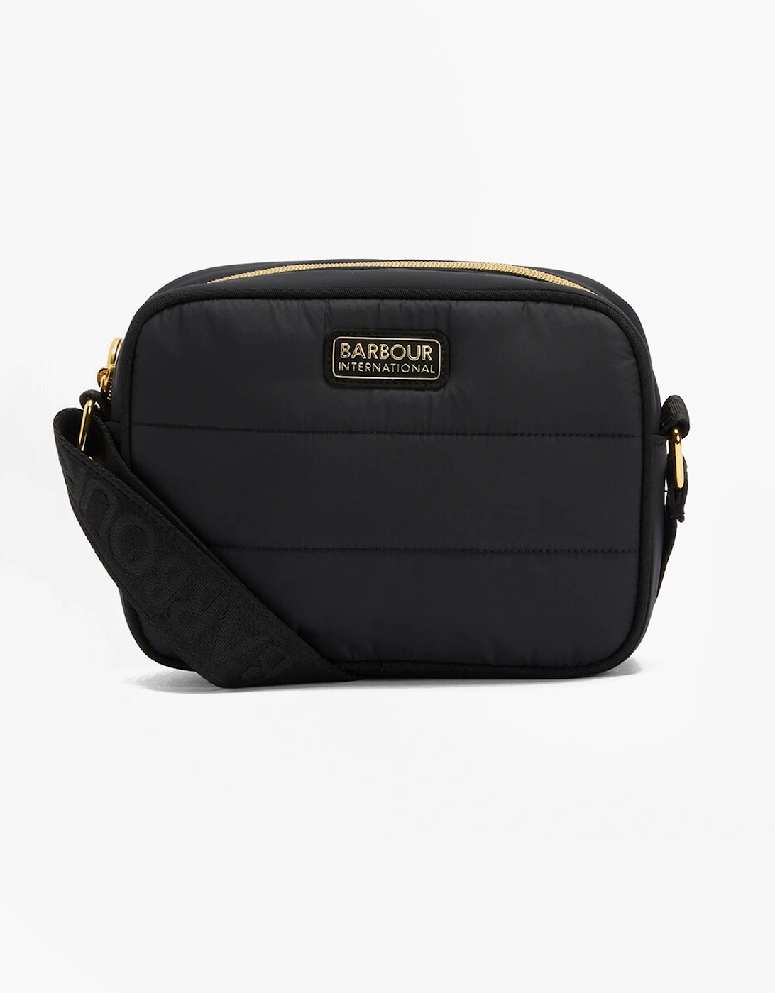 MONACO QUILT Womens Crossbody Bag Black, 7 of 6