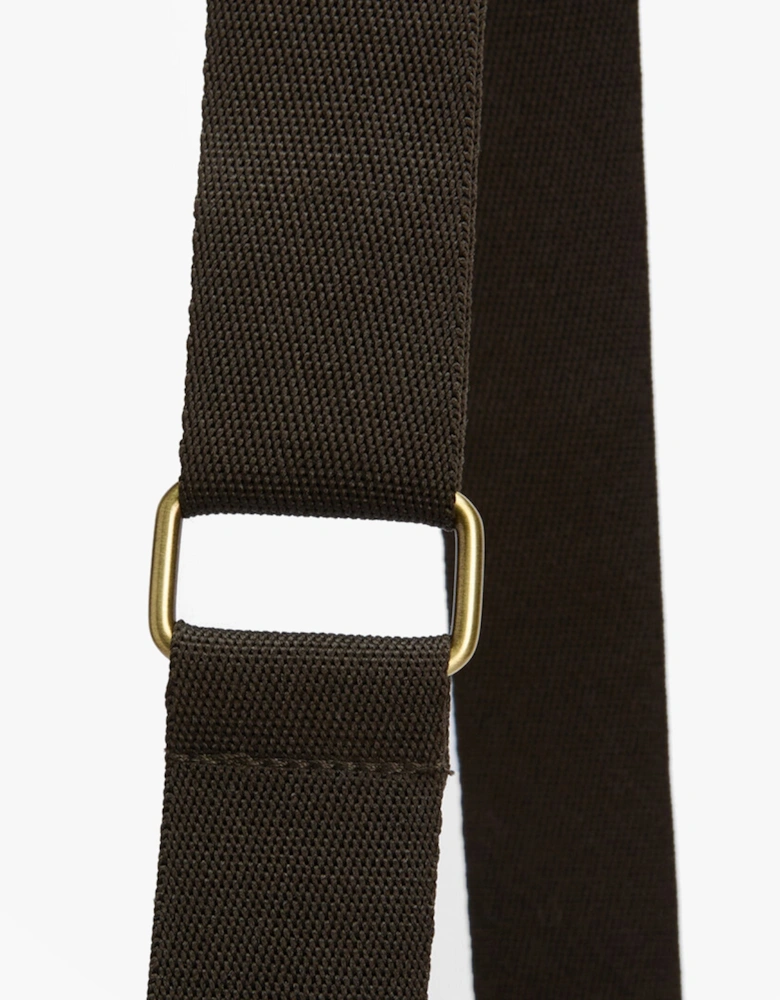 QUILTED Crossbody Bag Womens Olive