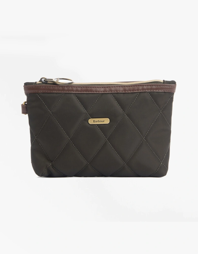 QUILTED Womens Tote Bag & Purse Olive
