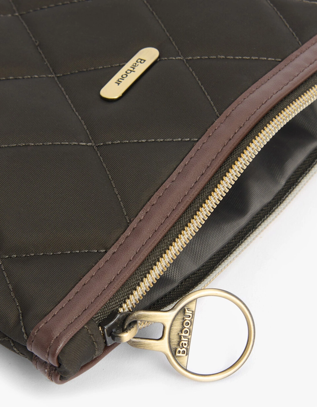 QUILTED Womens Tote Bag & Purse Olive