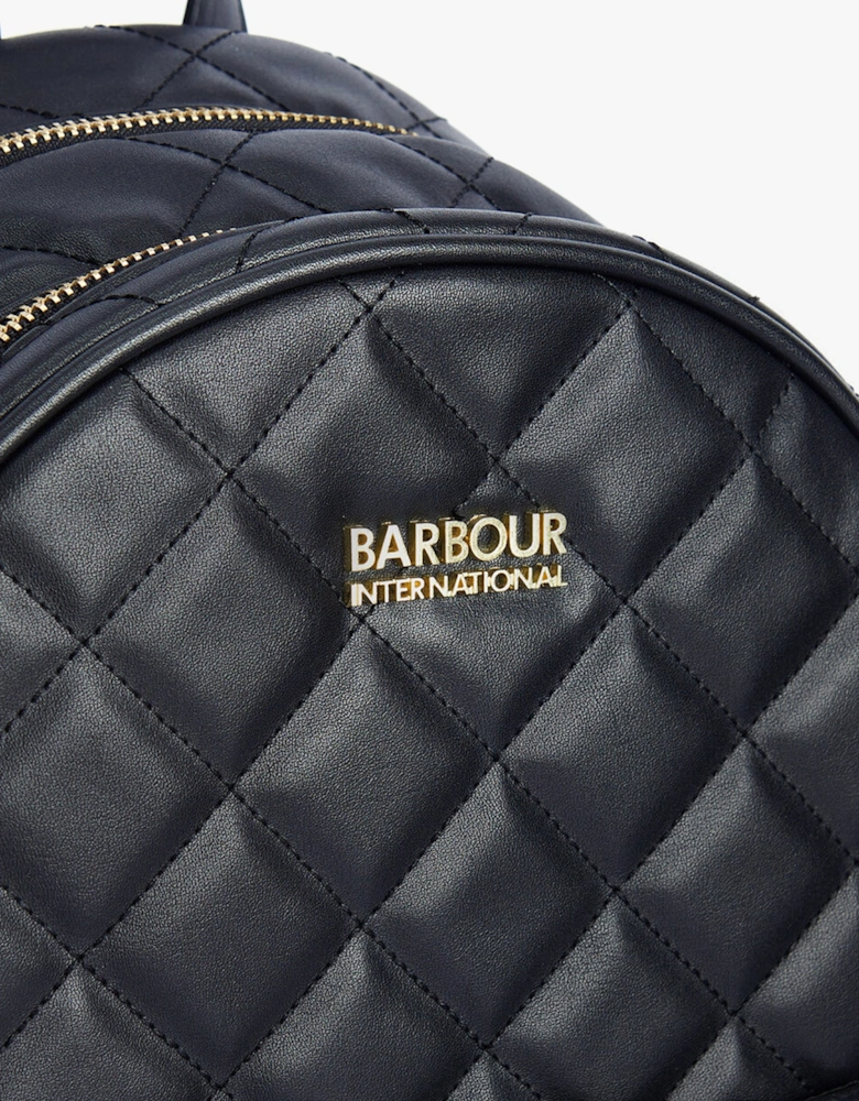 QUILTED UXBRIDGE Womens Backpack Black