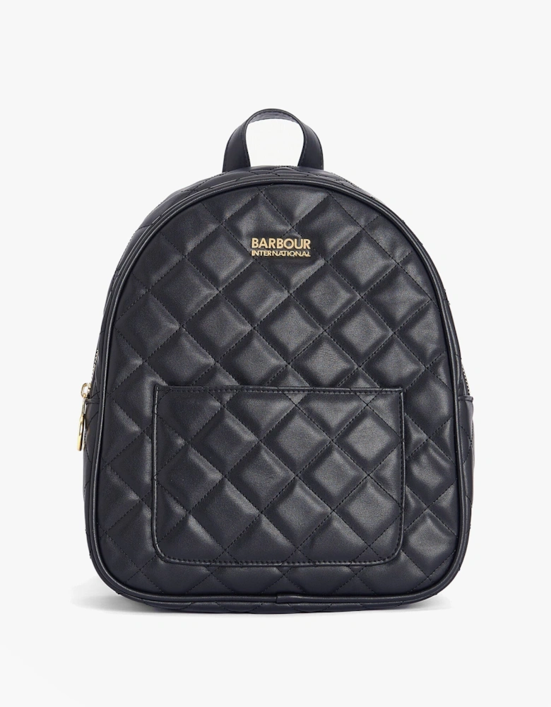 QUILTED UXBRIDGE Womens Backpack Black