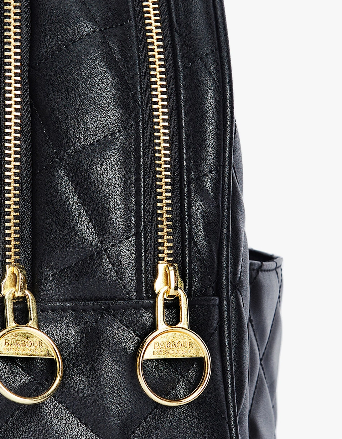 QUILTED UXBRIDGE Womens Backpack Black