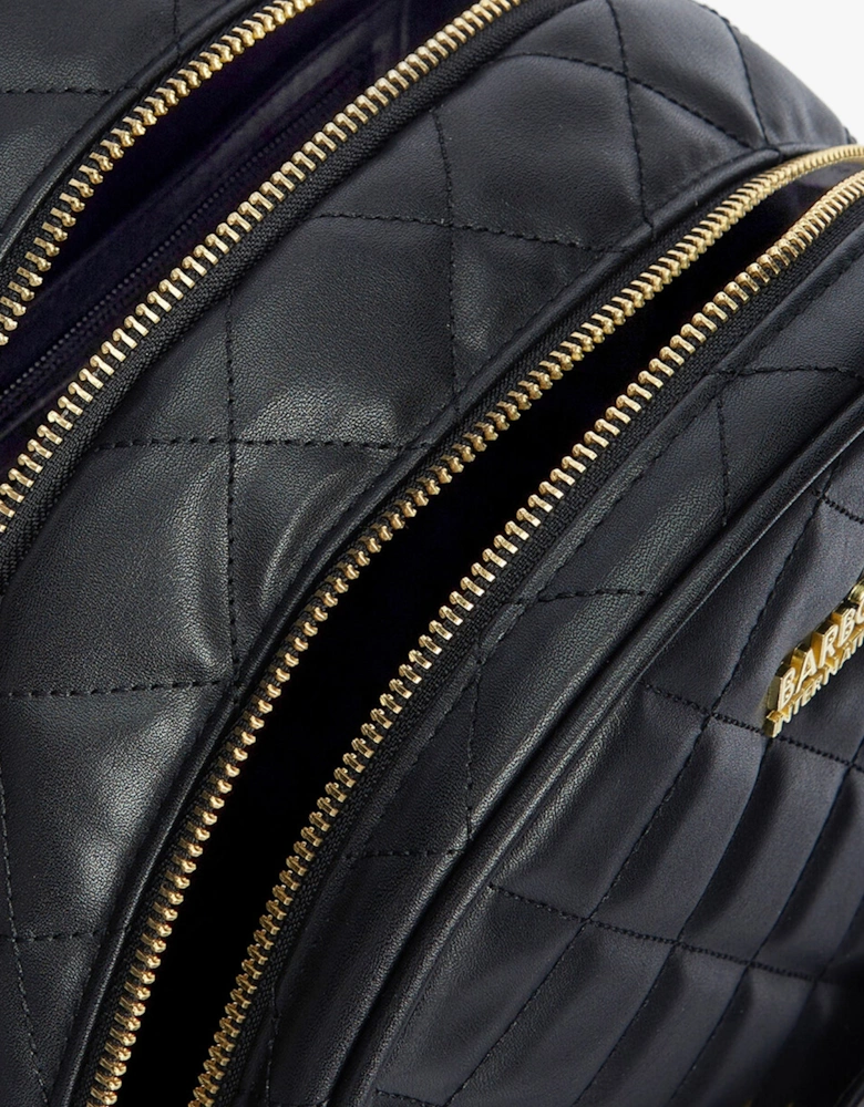 QUILTED UXBRIDGE Womens Backpack Black