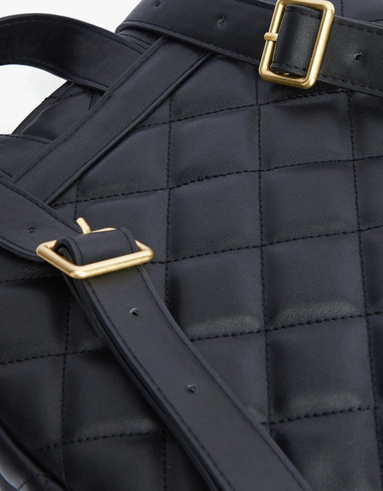 QUILTED UXBRIDGE Womens Backpack Black