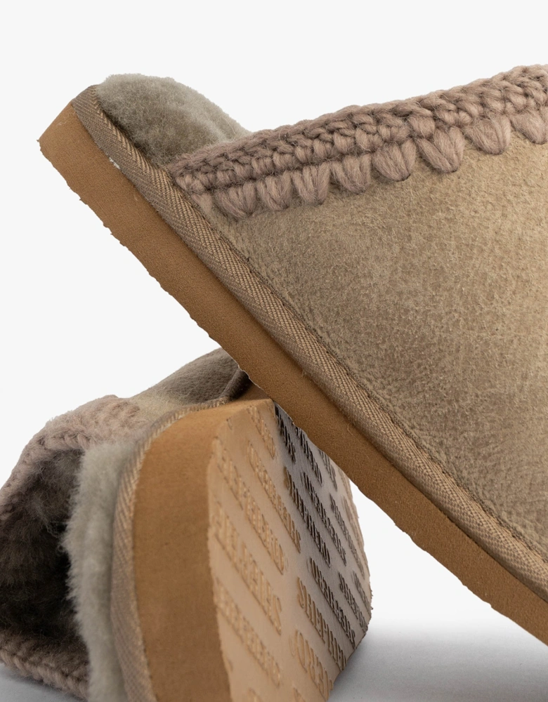 SELINA Womens Slippers Stone