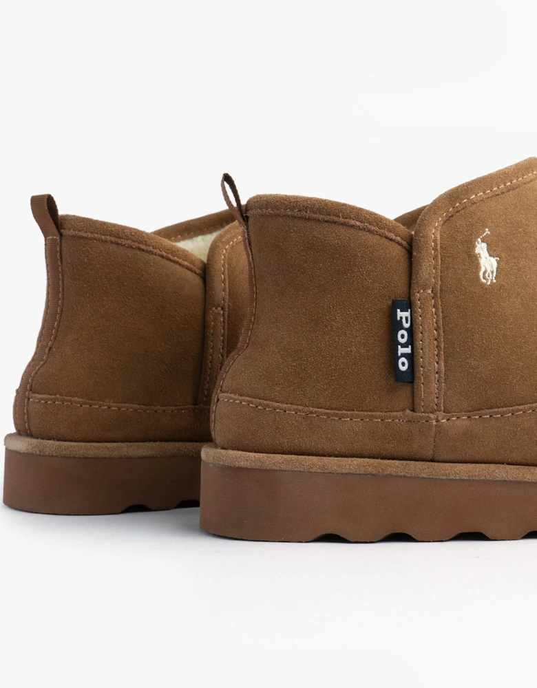 READE HI Mens Slippers Snff Suede/Cream