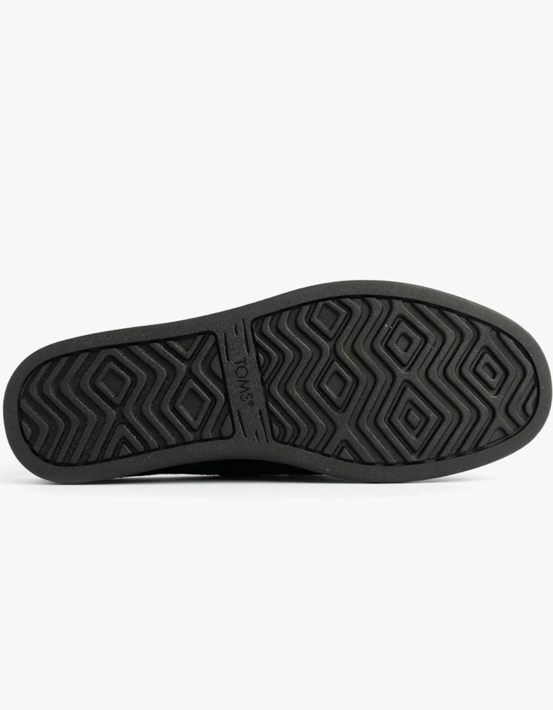 ALONSO MULE Mens Slippers Faux Shearling Lined Mule Black