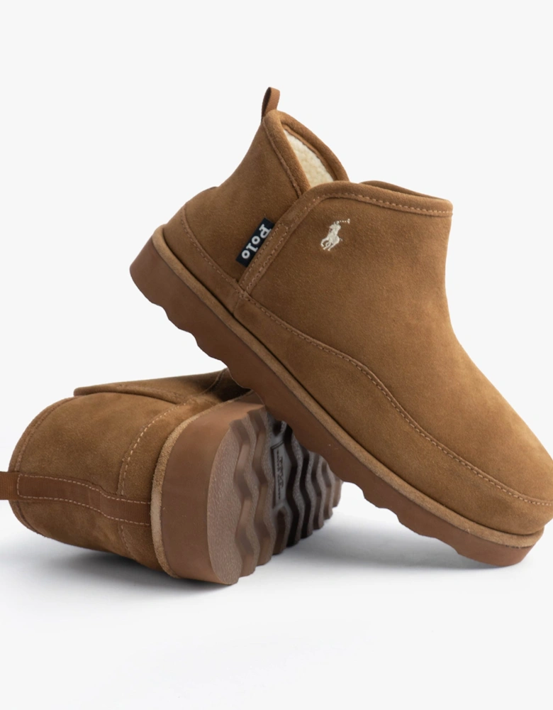 READE HI Mens Slippers Snff Suede/Cream
