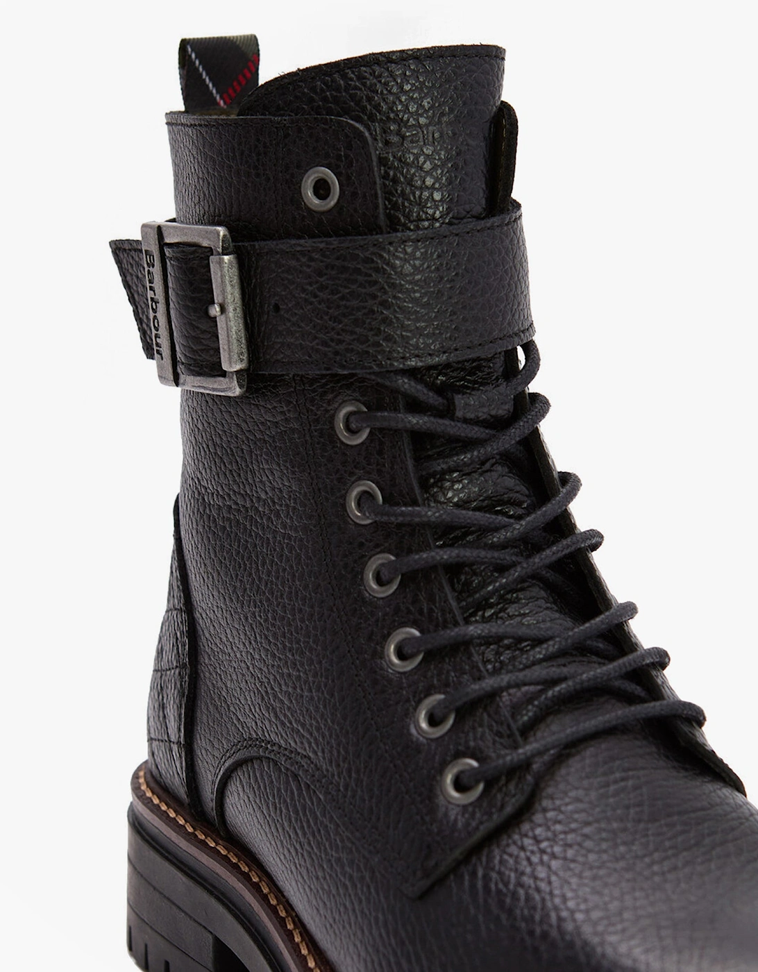 HEIDI Womens Lace Up Boots Black