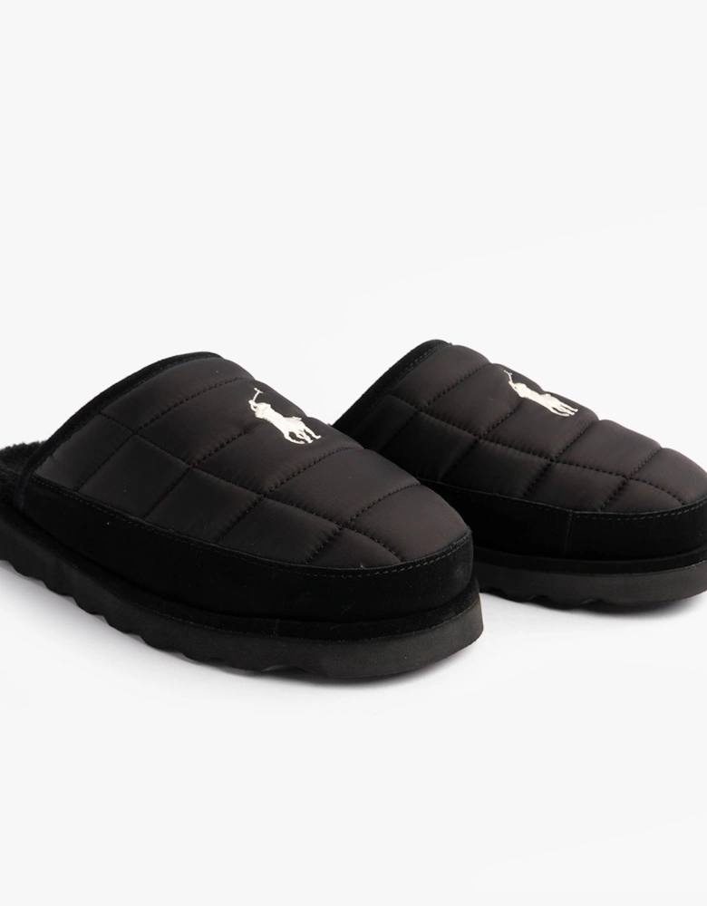 READ SCFF II Mens Mule Slippers Black/Cream