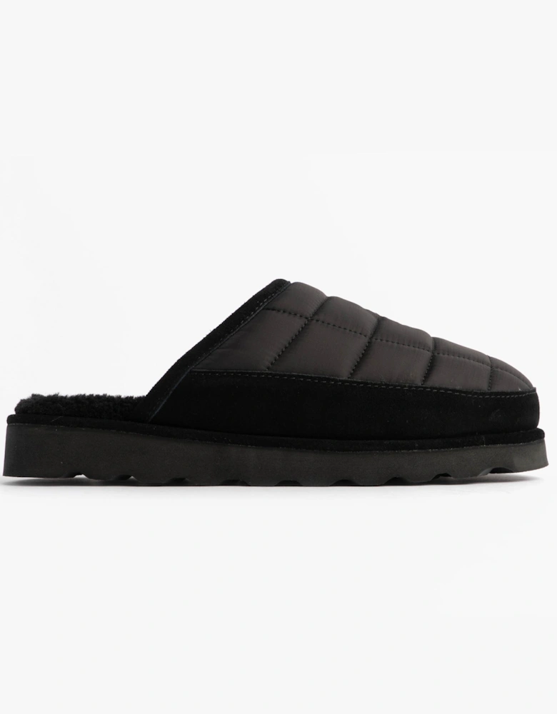 READ SCFF II Mens Mule Slippers Black/Cream