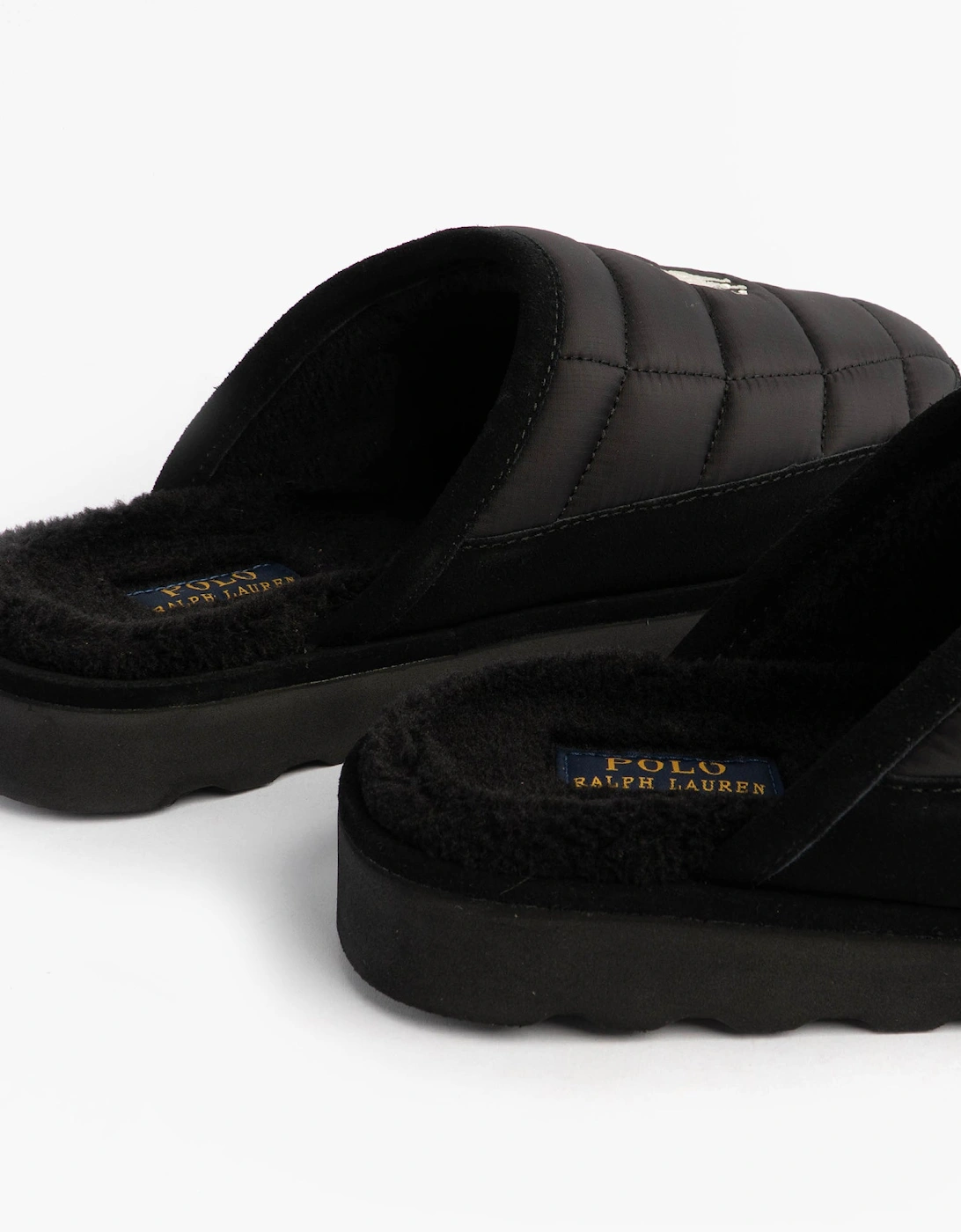READ SCFF II Mens Mule Slippers Black/Cream