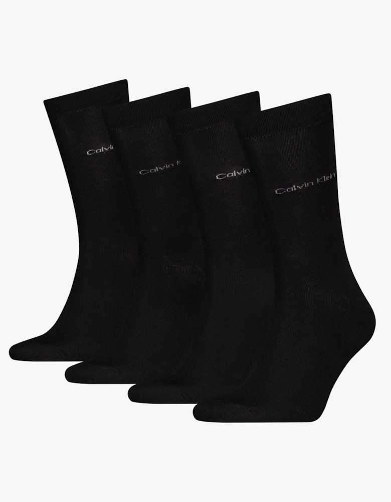 4 Pack Giftbox Classic Mens Socks Black