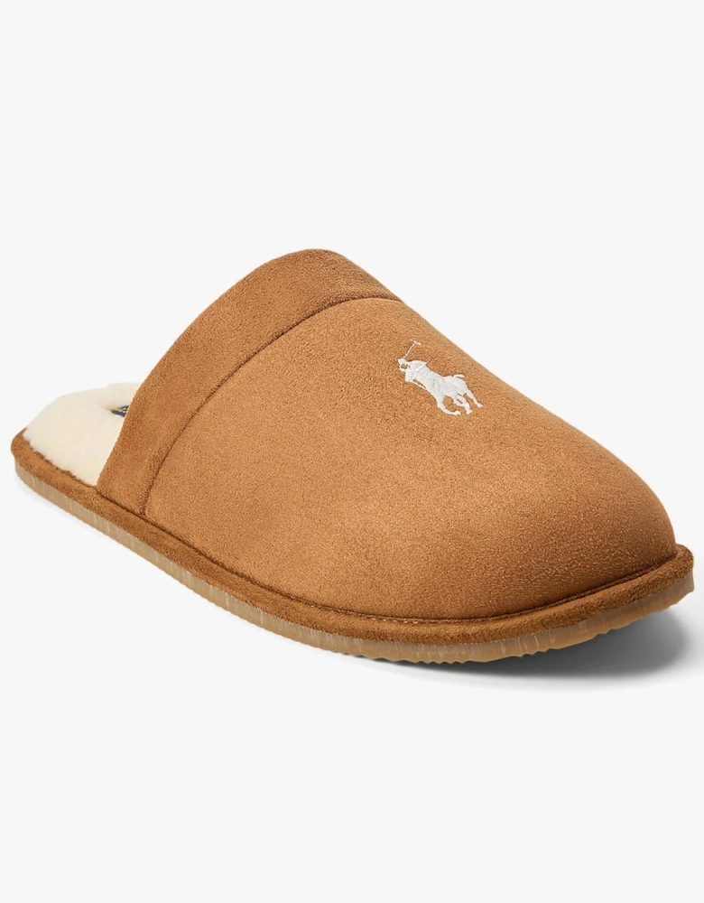 KLARENCE Mens Mule Slippers Snff/Blackwatch/Cream