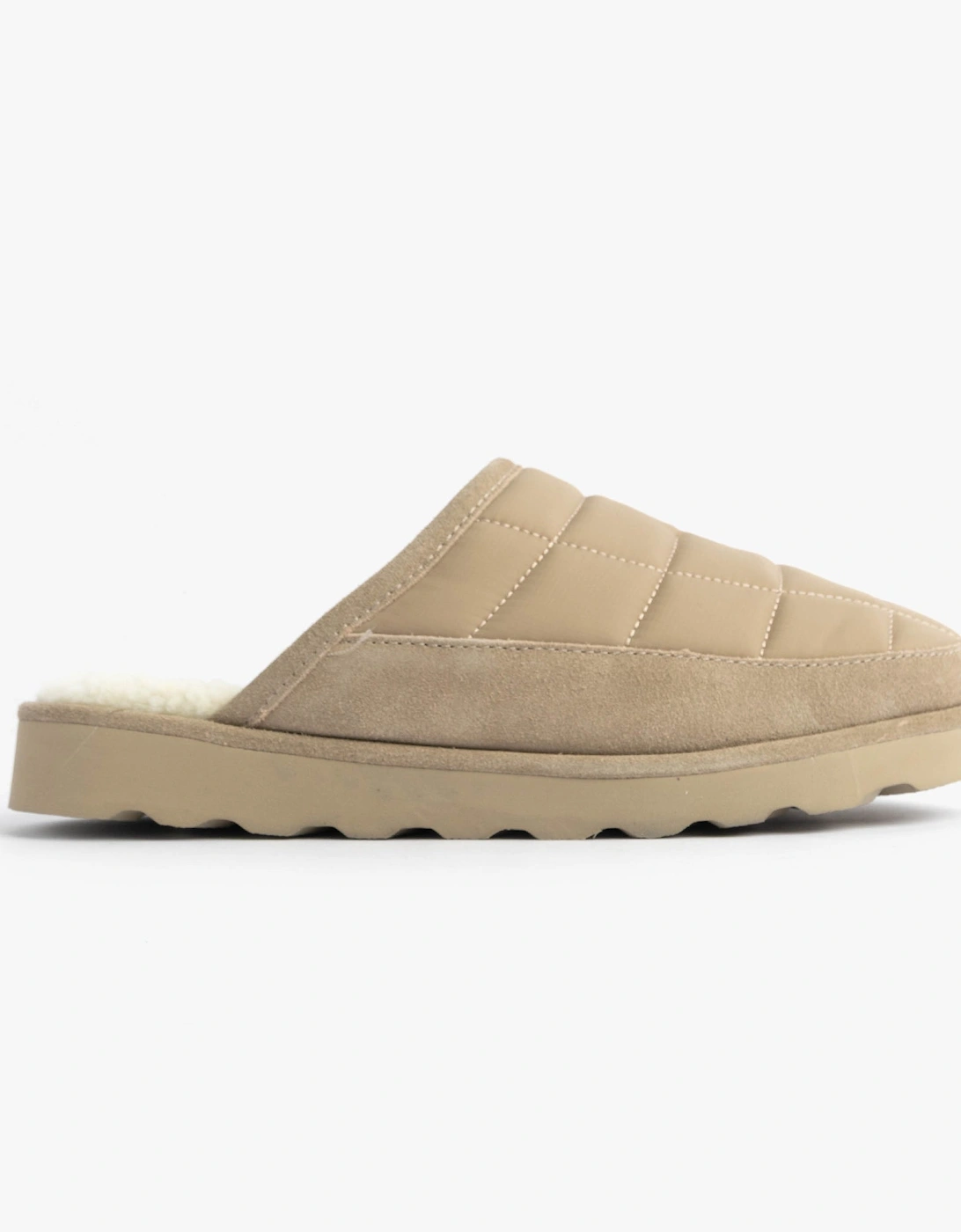 READ SCFF II Mens Mule Slippers Milkshake/Cream, 7 of 6