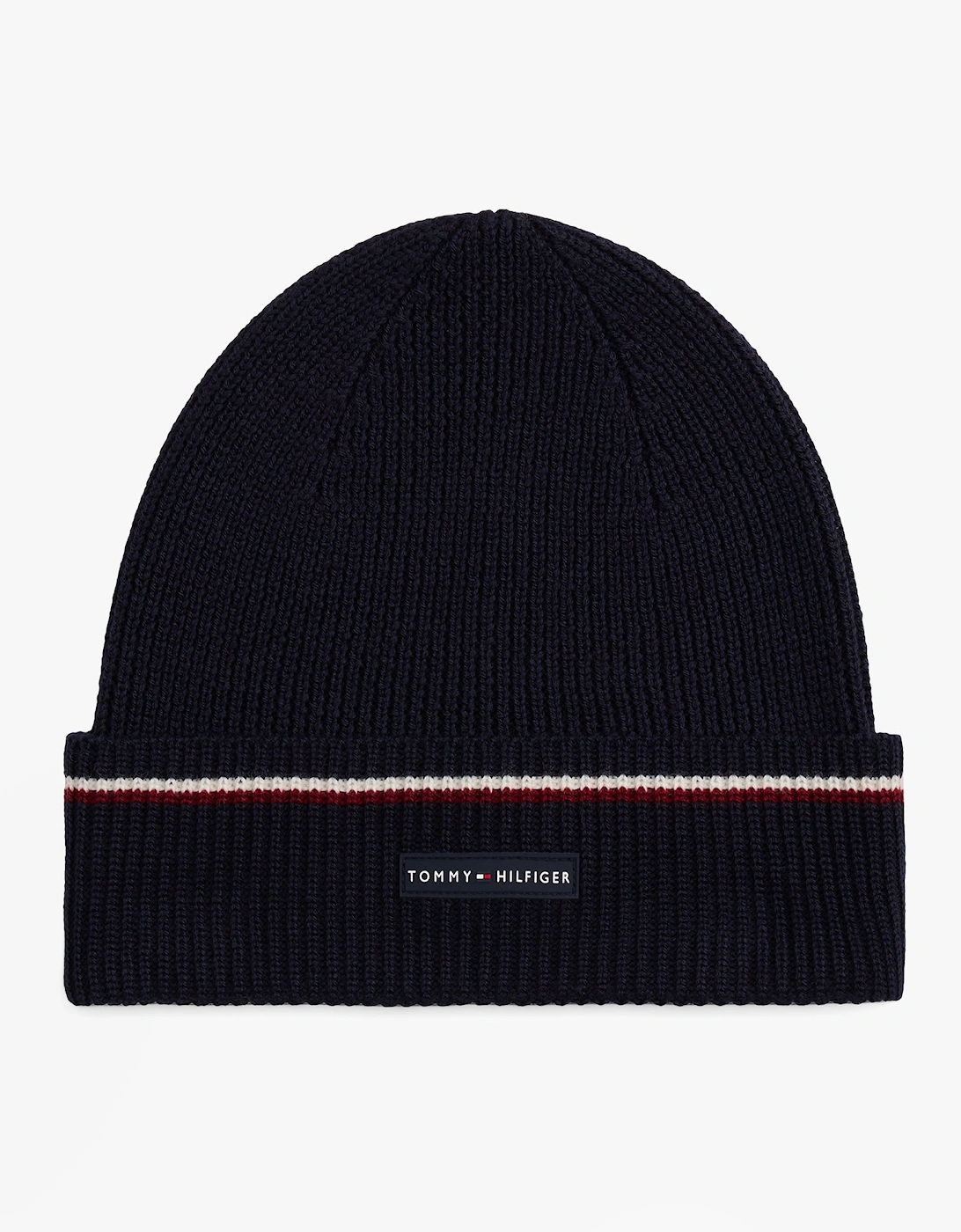 Signature Tape Mens Wool Beanie Blue, 5 of 4