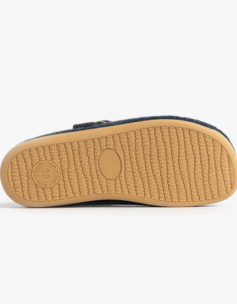 MIMA-FP Womens Mule Slippers Blue