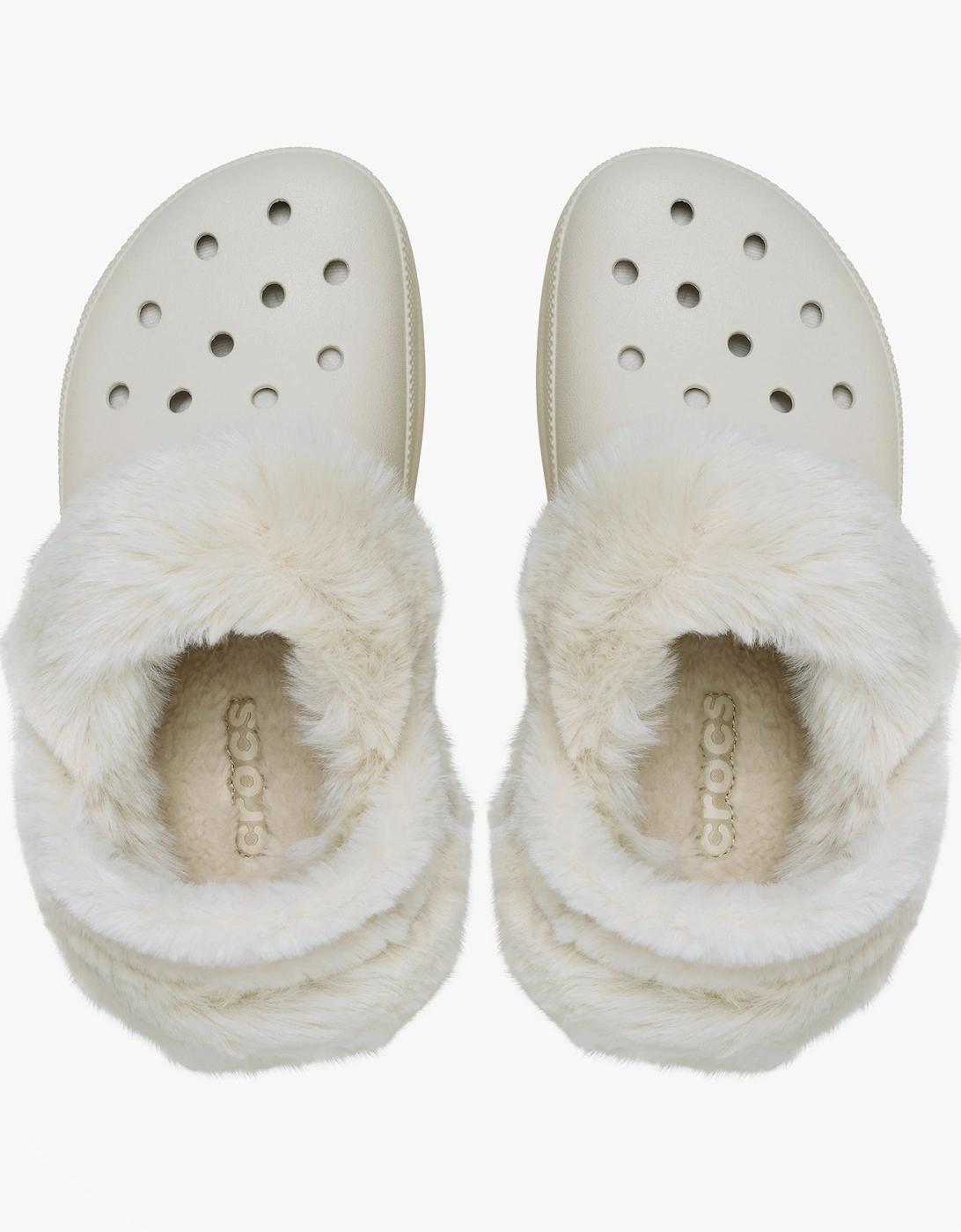 Womens BAE Lined Clog Stucco Cream