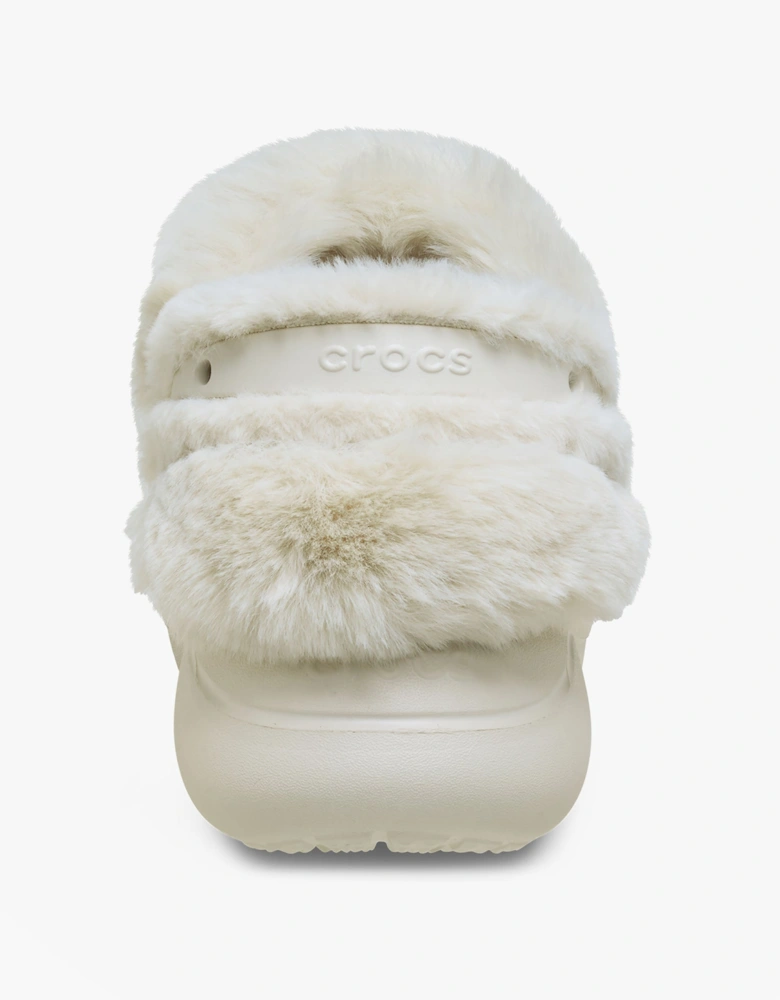 Womens BAE Lined Clog Stucco Cream