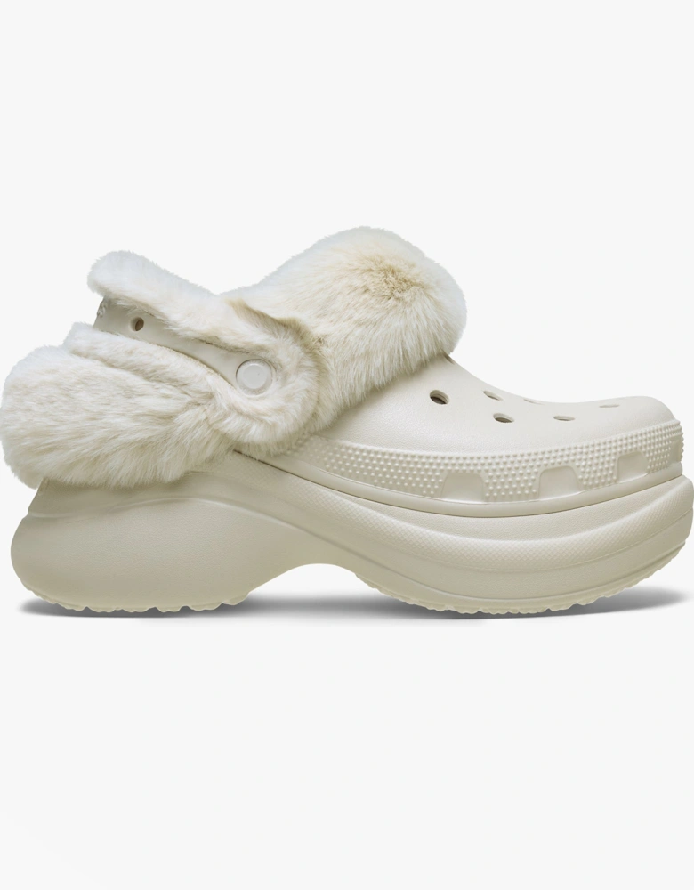 Womens BAE Lined Clog Stucco Cream