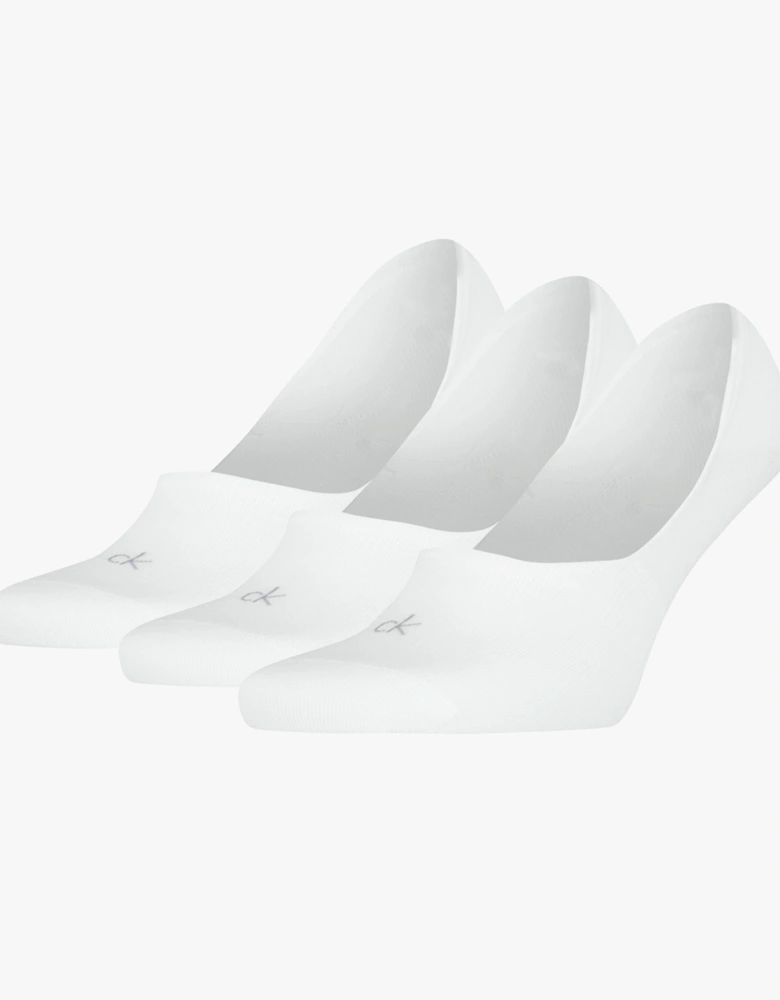 3 Pack Footie Mens Socks White