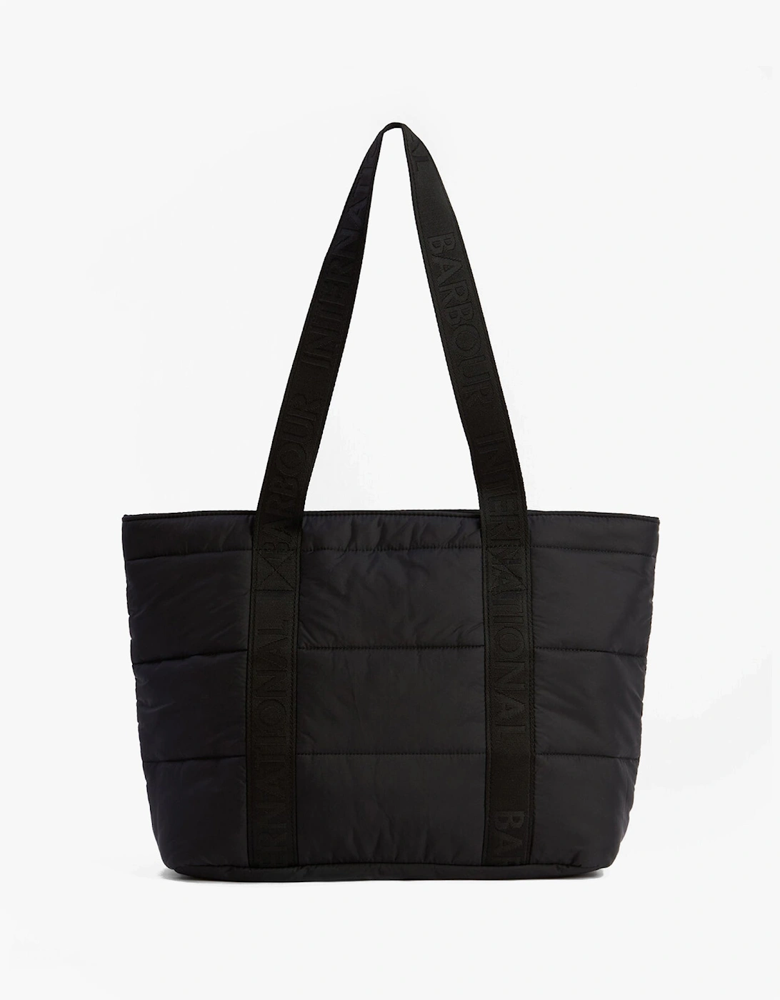 MONACO QUILT Tote Bag Womens Black