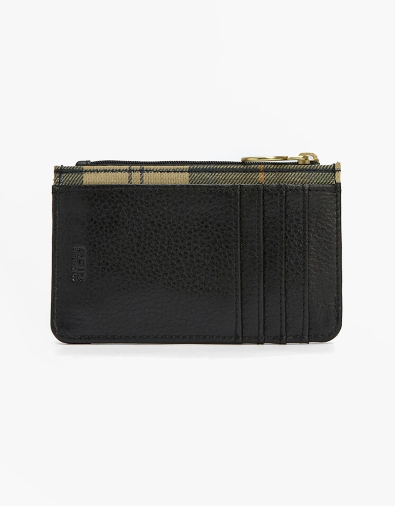 ALDER LEATHER Card Holder Womens Black